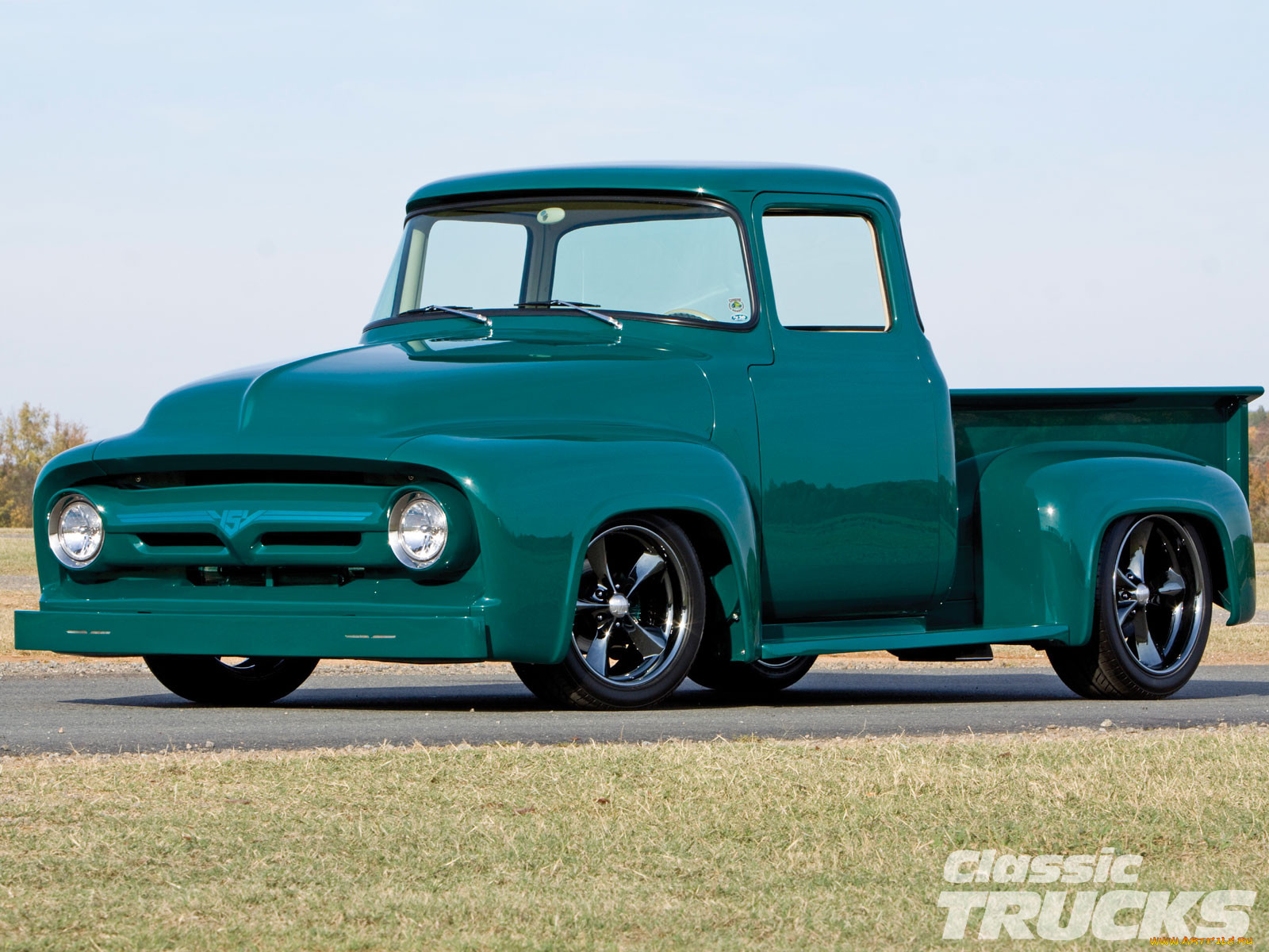 1956, ford, f100, , custom, pick, up